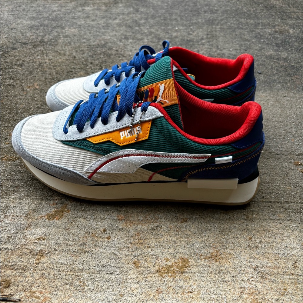 Great condition Puma Future Rider NH blue women’s 10 (men’s 8) sneakers